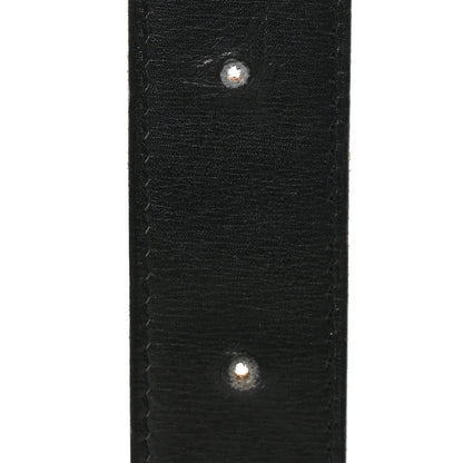 Hermes Togo Box H Belt 32mm Belt 95 Gold Black 6 of 7