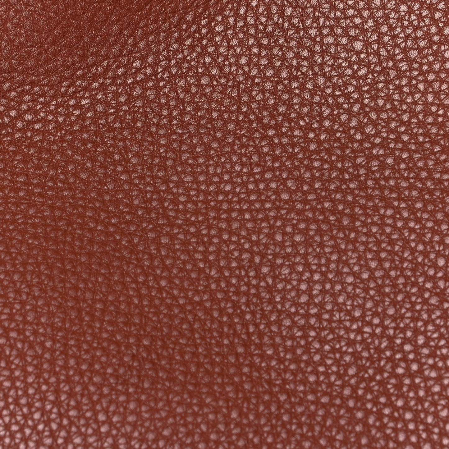 Grained Calfskin Rockstud Shoulder Tote Bright Cognac