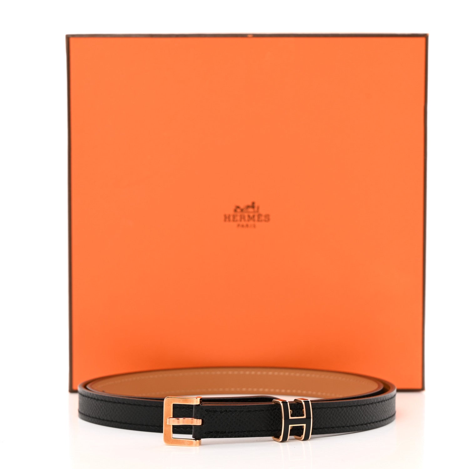 Hermes Epsom 15mm Pop H Belt 85 34 Black 8 of 8