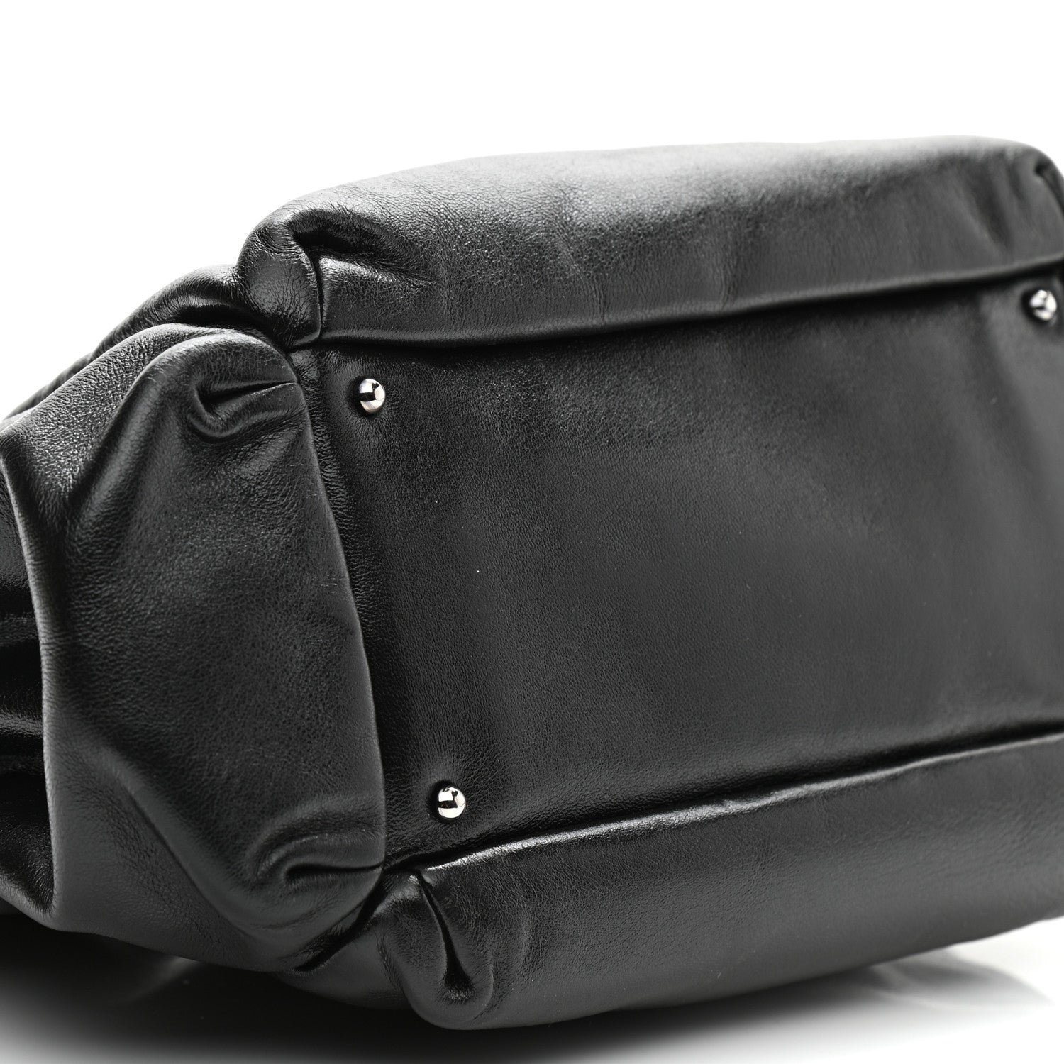 Chanel Lambskin Lax Accordion Hobo Black Pink 11 of 15