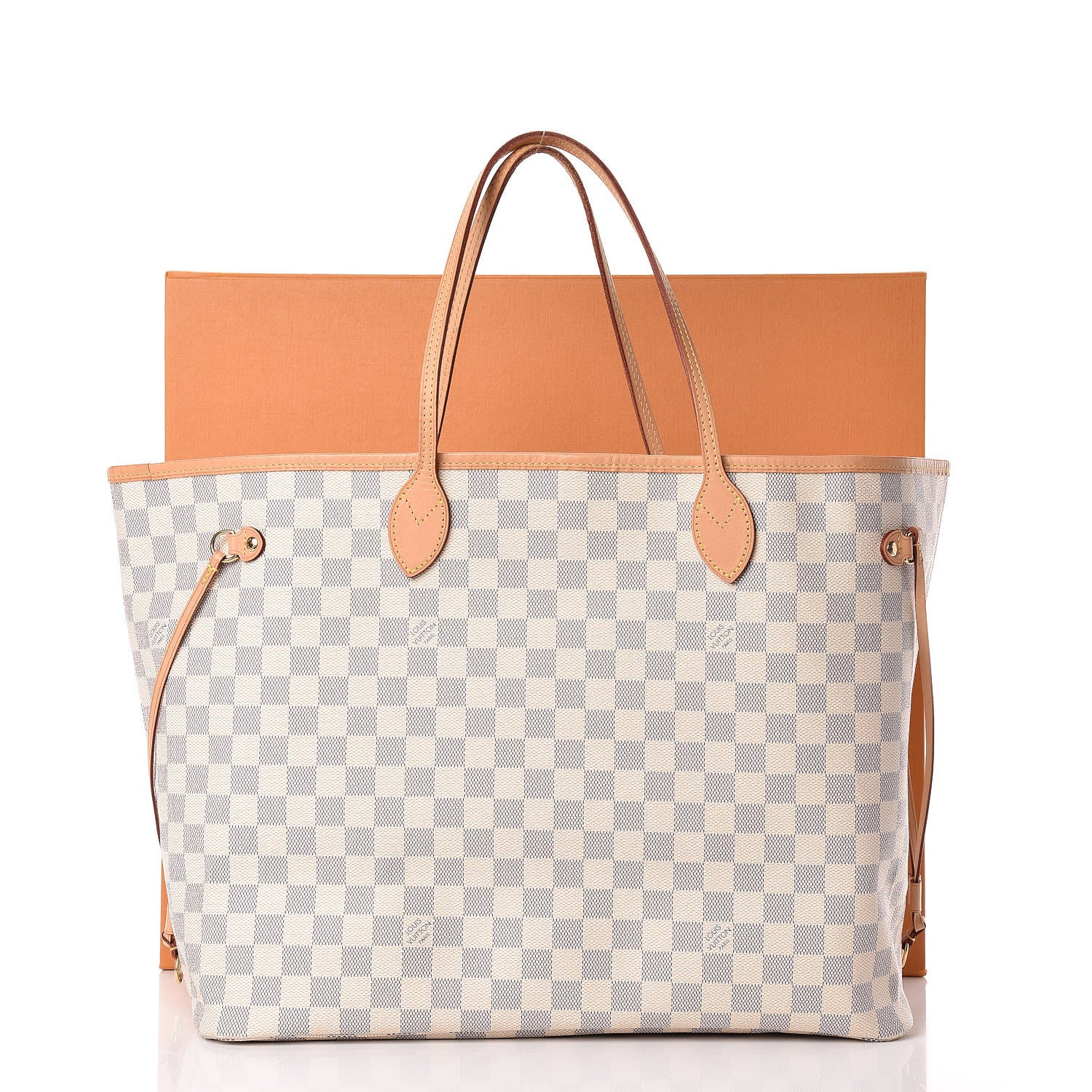 Louis Vuitton Damier Azur Neo Neverfull GM Rose Ballerine 18 of 18