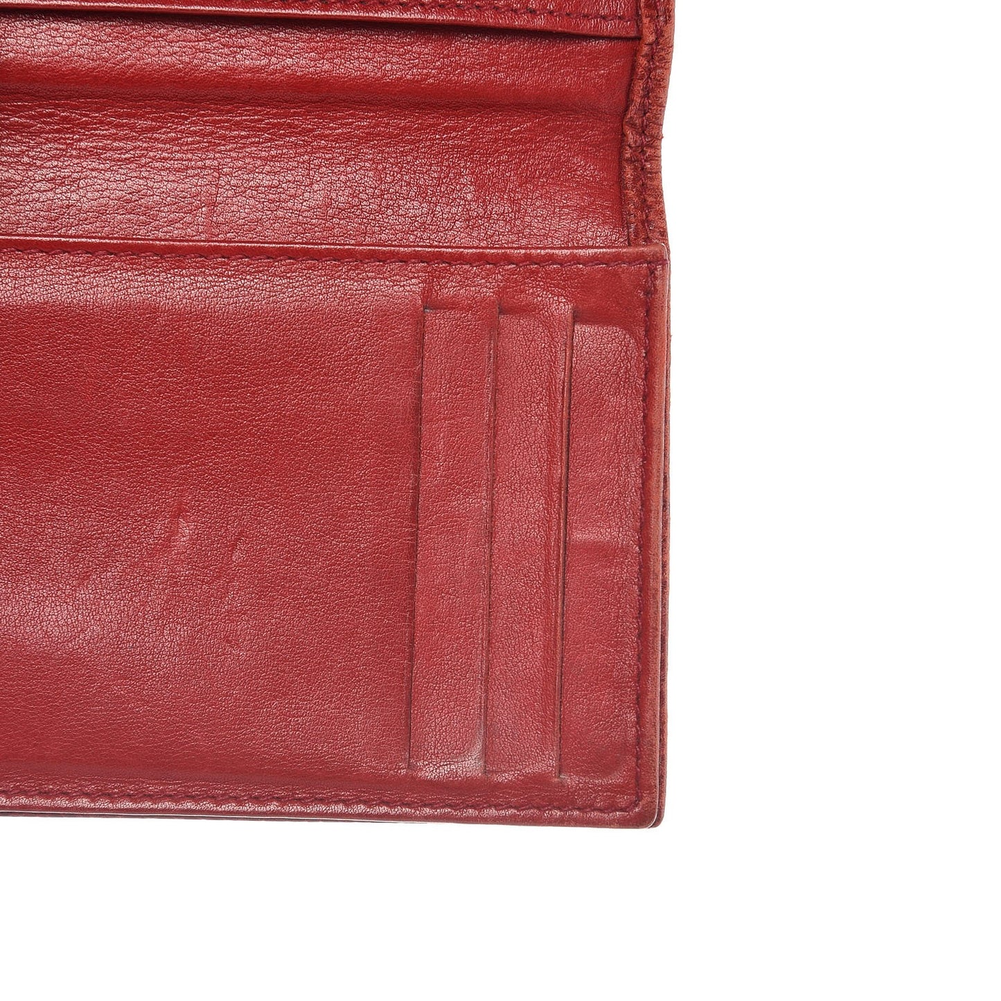 Caviar Timeless CC Card Holder Wallet Red