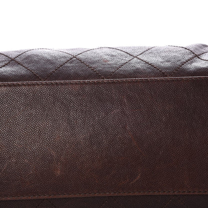Chanel Caviar Large Outdoor Ligne Doctor Bag Brown 11 of 18