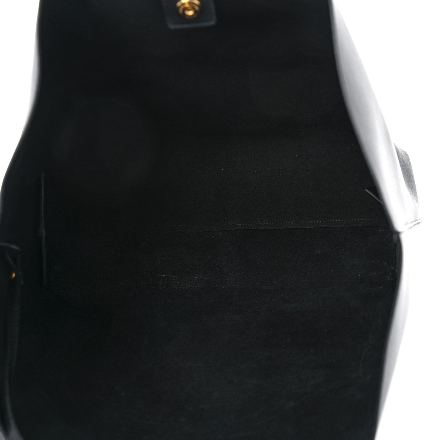 Saint Laurent Calfskin Large Shopping Tote Black 6 of 11