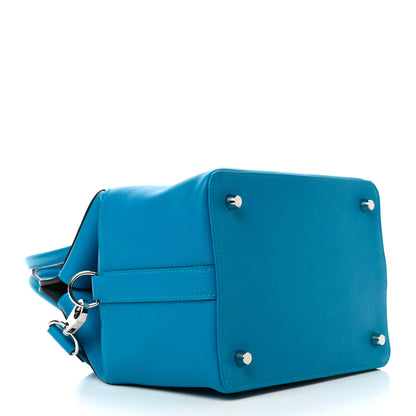 Hermes Evercolor Verso Toolbox 20 Bleu Zanzibar Malachite 4 of 8