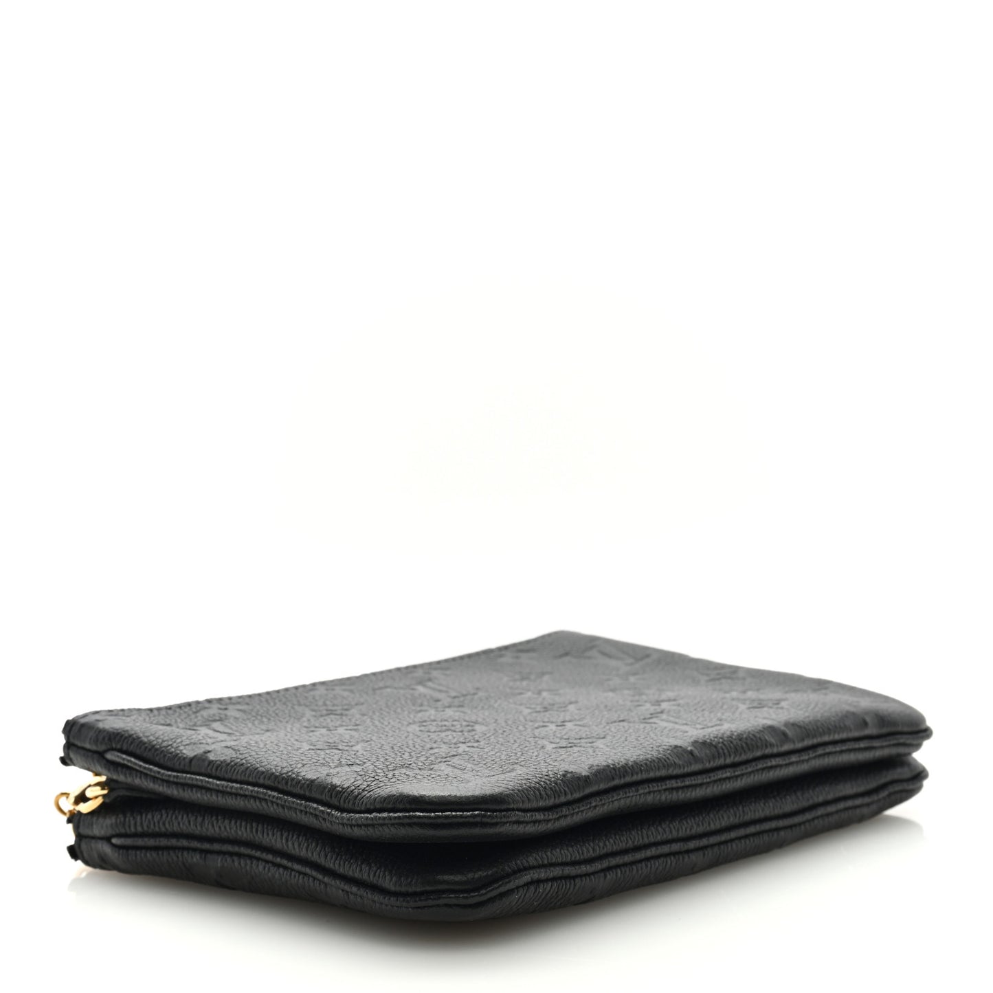 Empreinte Double Zip Pochette Black