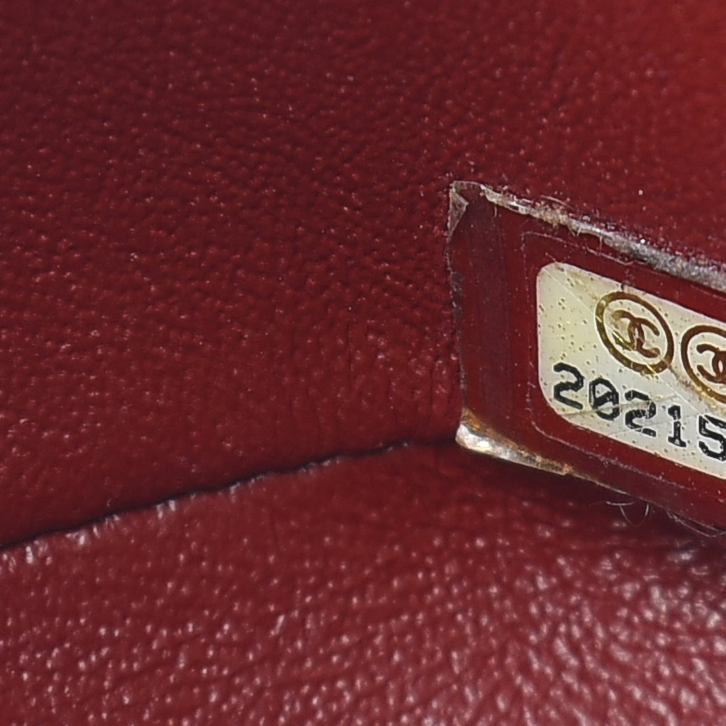 Patent Calfskin Quilted Mini Rectangular Flap Red