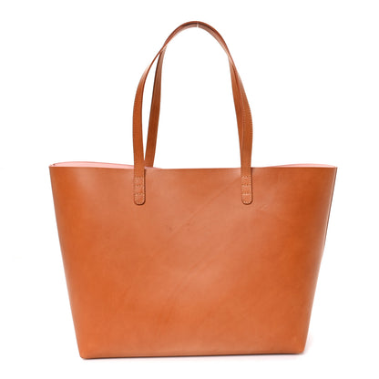 Mansur Gavriel Calfskin Small Shopping Tote Cammello Rosa 1 of 10