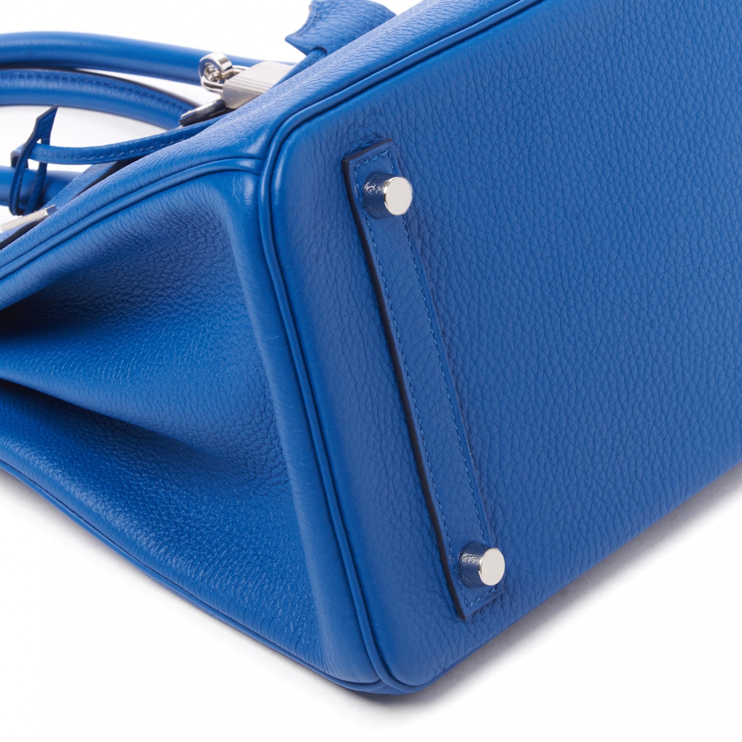 Hermes Togo Birkin 30 Bleu France 7 of 30