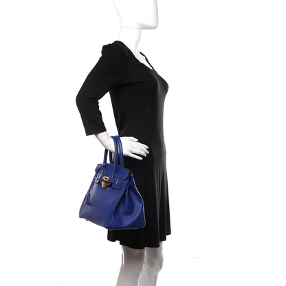 Hermes Epsom Birkin 30 Bleu Electrique 2 of 11