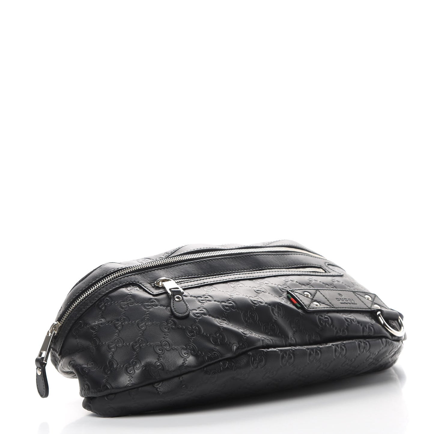 Guccissima Web Belt Bag Black