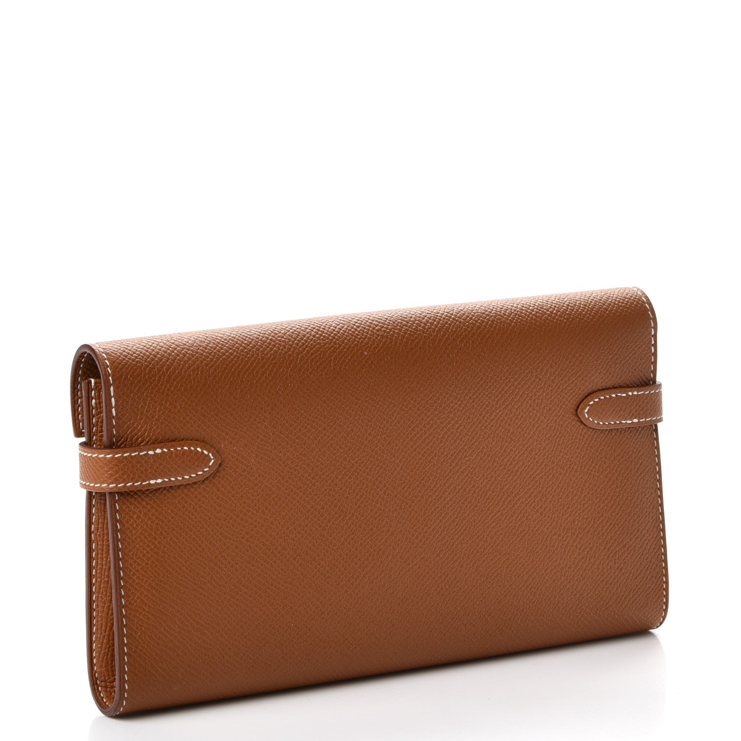 Hermes Epsom Kelly Longue Wallet Gold 3 of 8