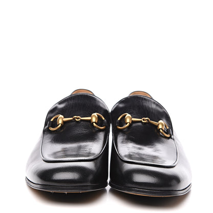 Gucci Goatskin Mens Horsebit Loafers 8.5 Black 2 of 8