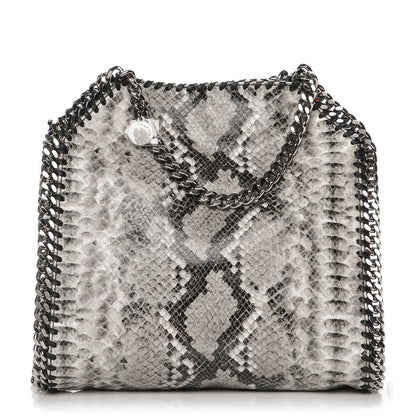 Stella McCartney Eco Python Mini Falabella Tote Grey 1 of 6