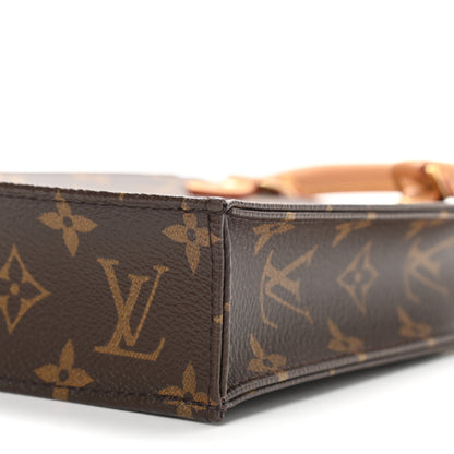 Louis Vuitton Monogram Petit Sac Plat 10 of 10