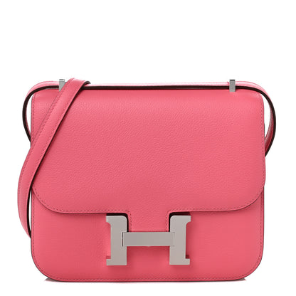 Hermes Evercolor Verso Constance 18 Rose Azalee Prune 1 of 8