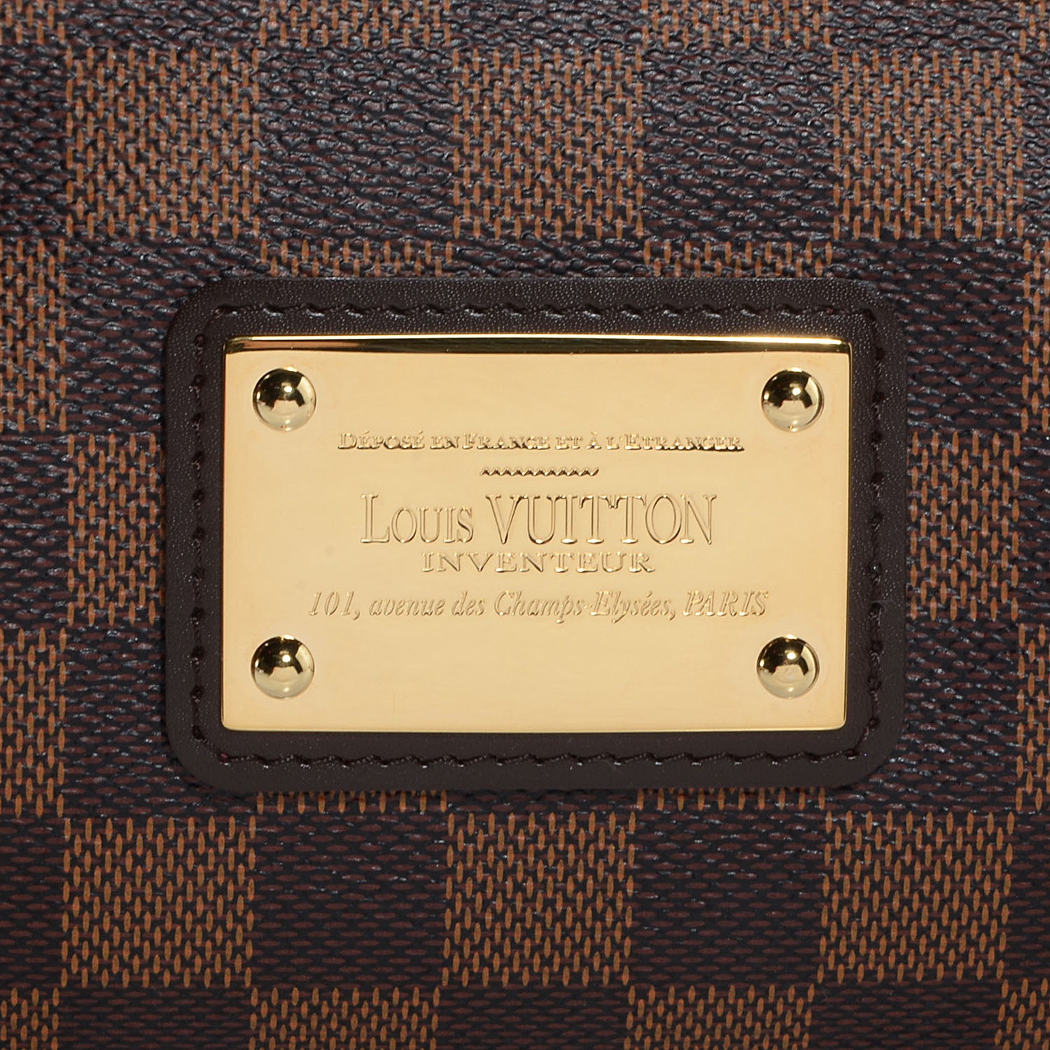 Louis Vuitton Damier Ebene Eva Clutch 9 of 9
