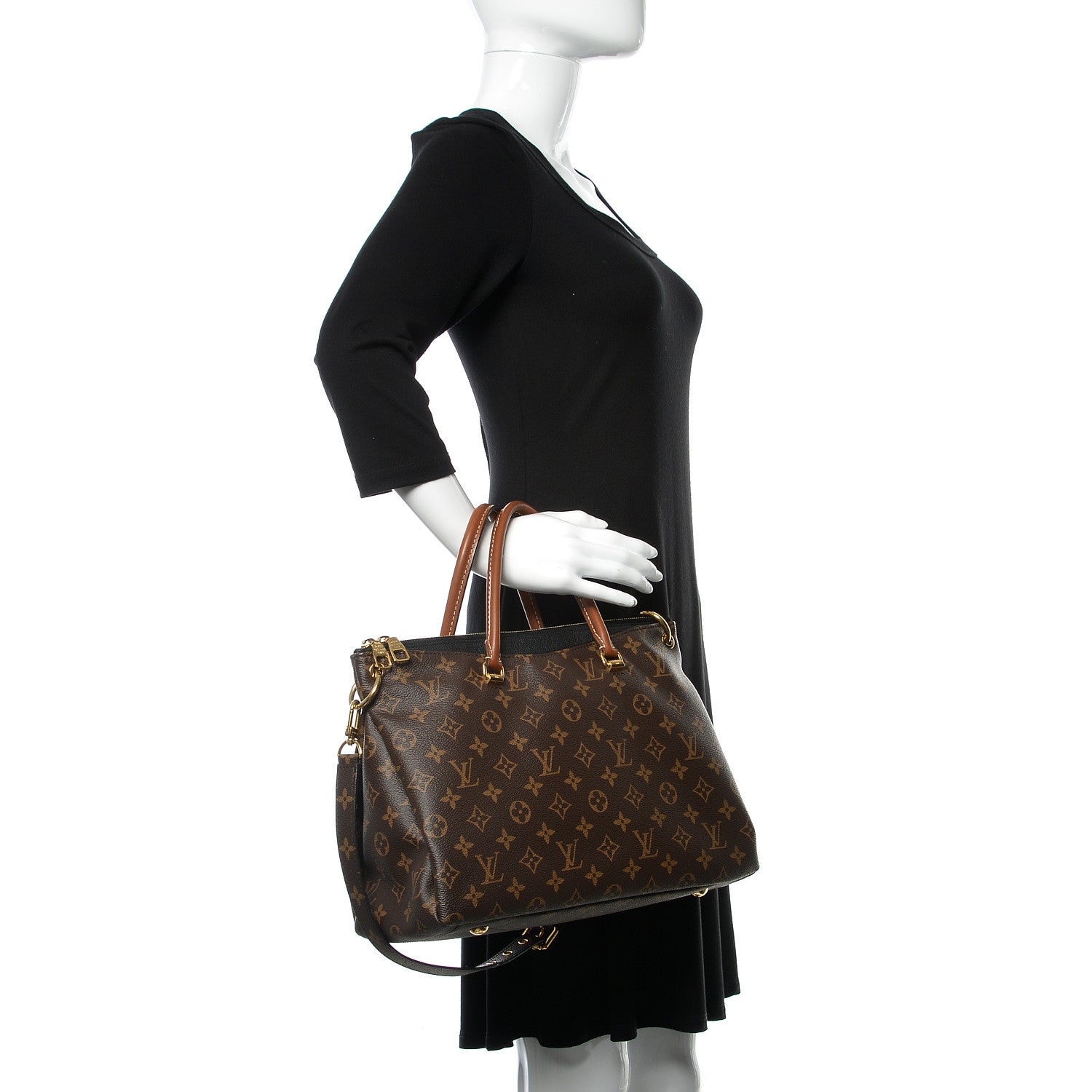 Louis Vuitton Monogram Pallas Black 3 of 12
