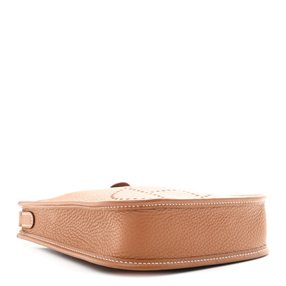 Hermes Taurillon Clemence Evelyne TPM Gold 4 of 11