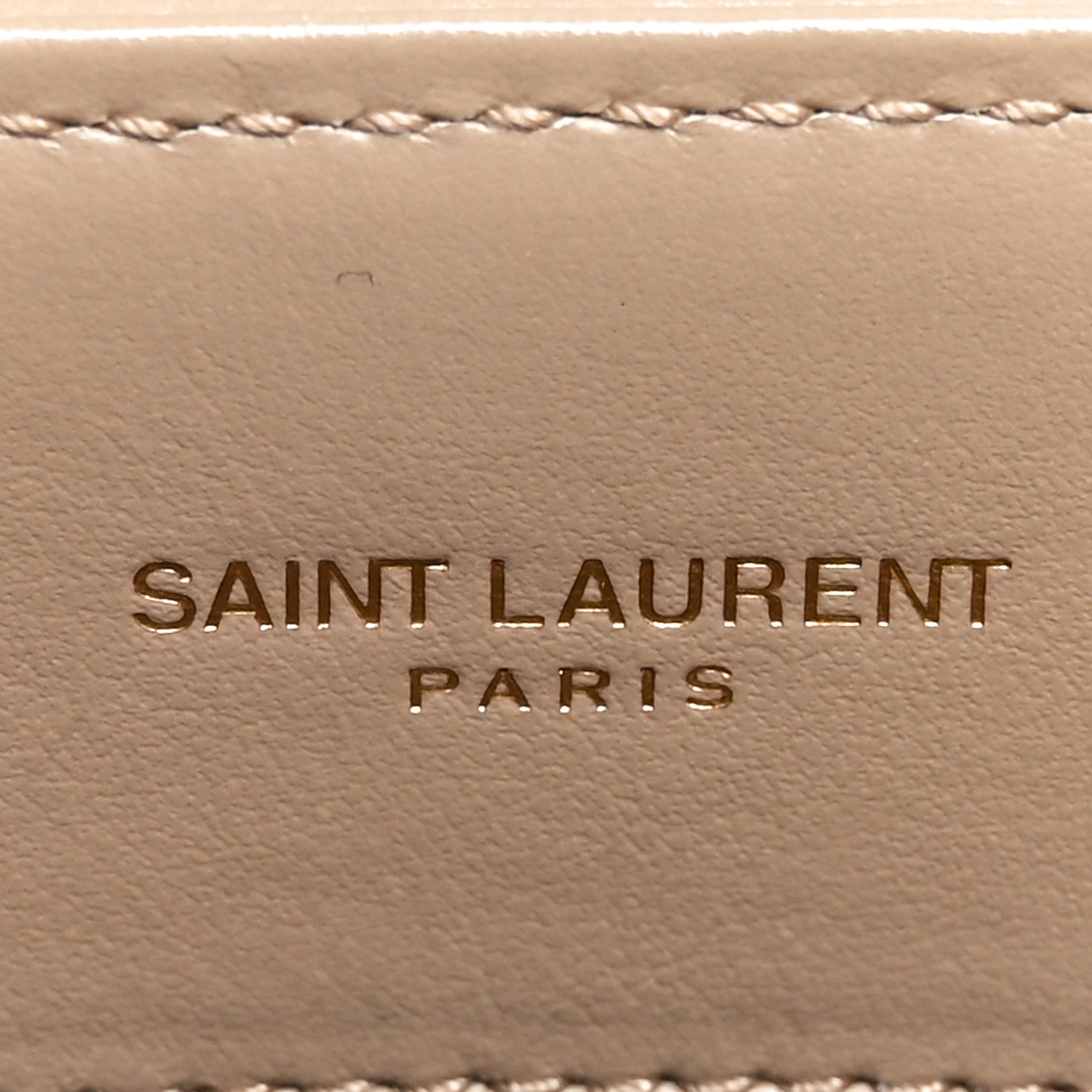 Saint Laurent Calfskin Y Quilted Monogram Small Loulou Chain Satchel Dark Beige 6 of 11