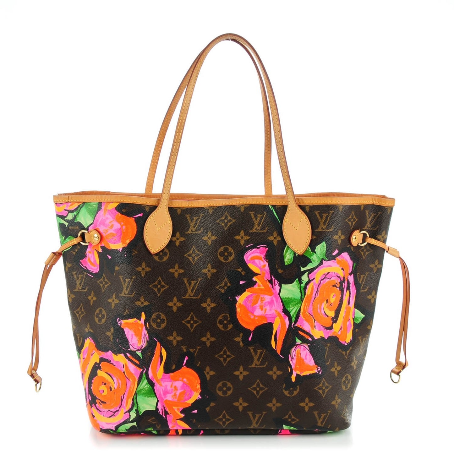 Monogram Roses Neverfull MM