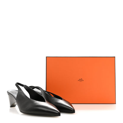 Hermes Nappa Intime 55 Pumps 40 Black 10 of 10