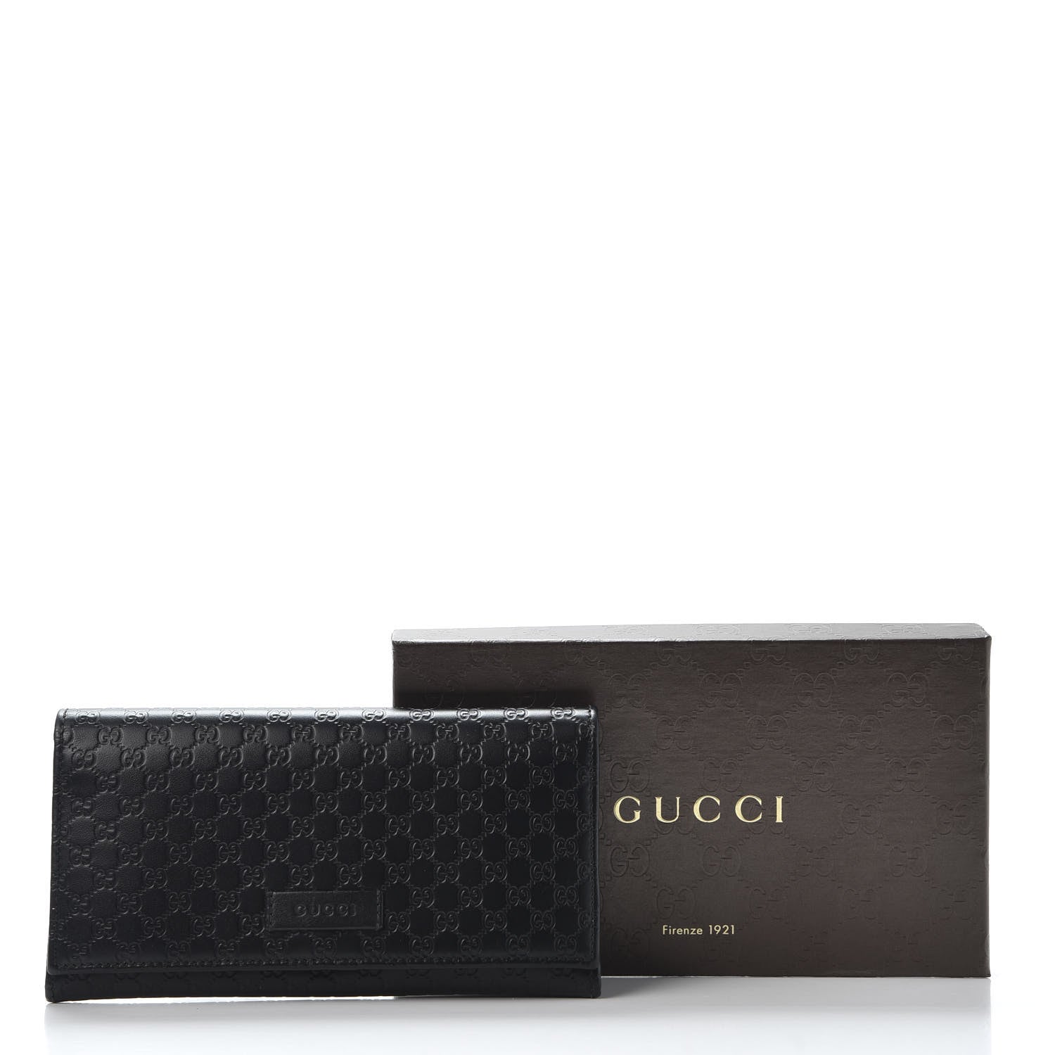 Gucci Soft Microguccissima Continental Wallet Black 9 of 9
