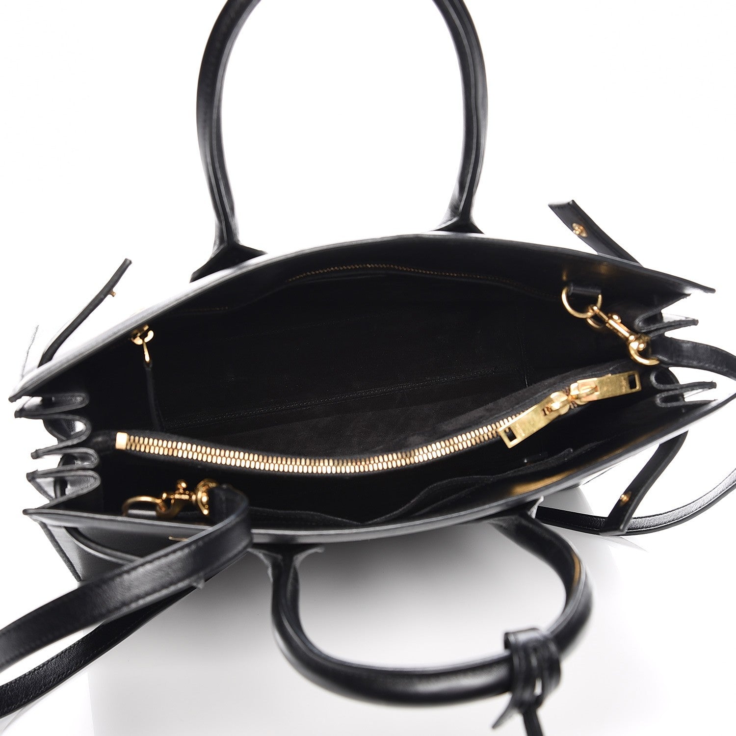 Saint Laurent Calfskin Small Sac De Jour Black 7 of 12