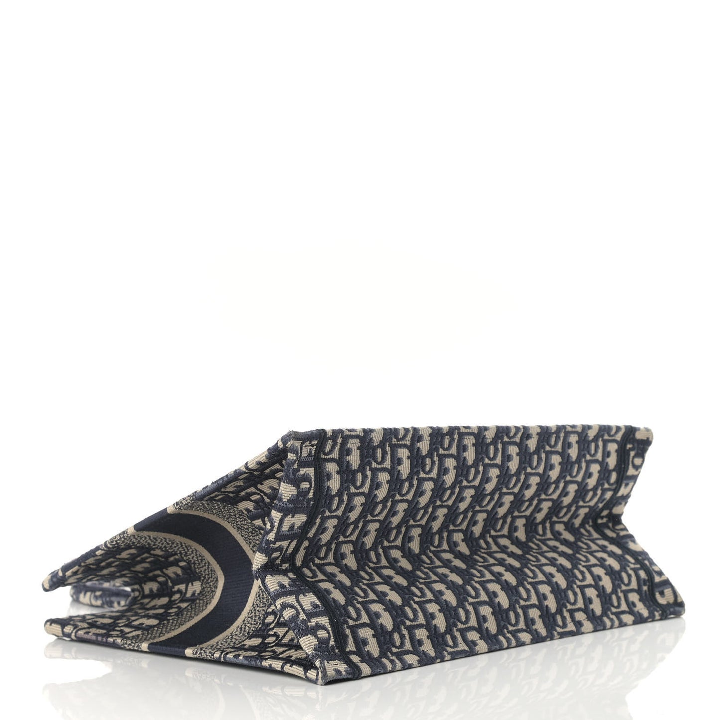 Oblique Medium Book Tote Blue Multicolor