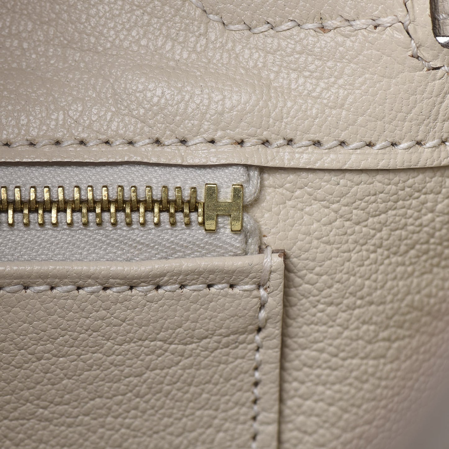 Taurillon Clemence Birkin 25 Craie