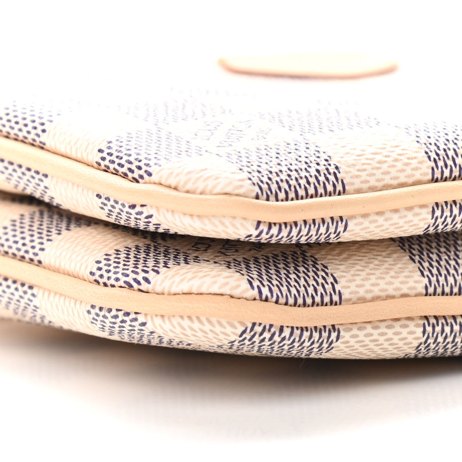 Louis Vuitton Damier Azur Double Zip Pochette 8 of 10