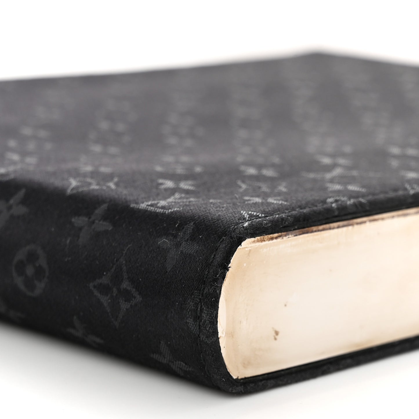 Satin Monogram Ange GM Black