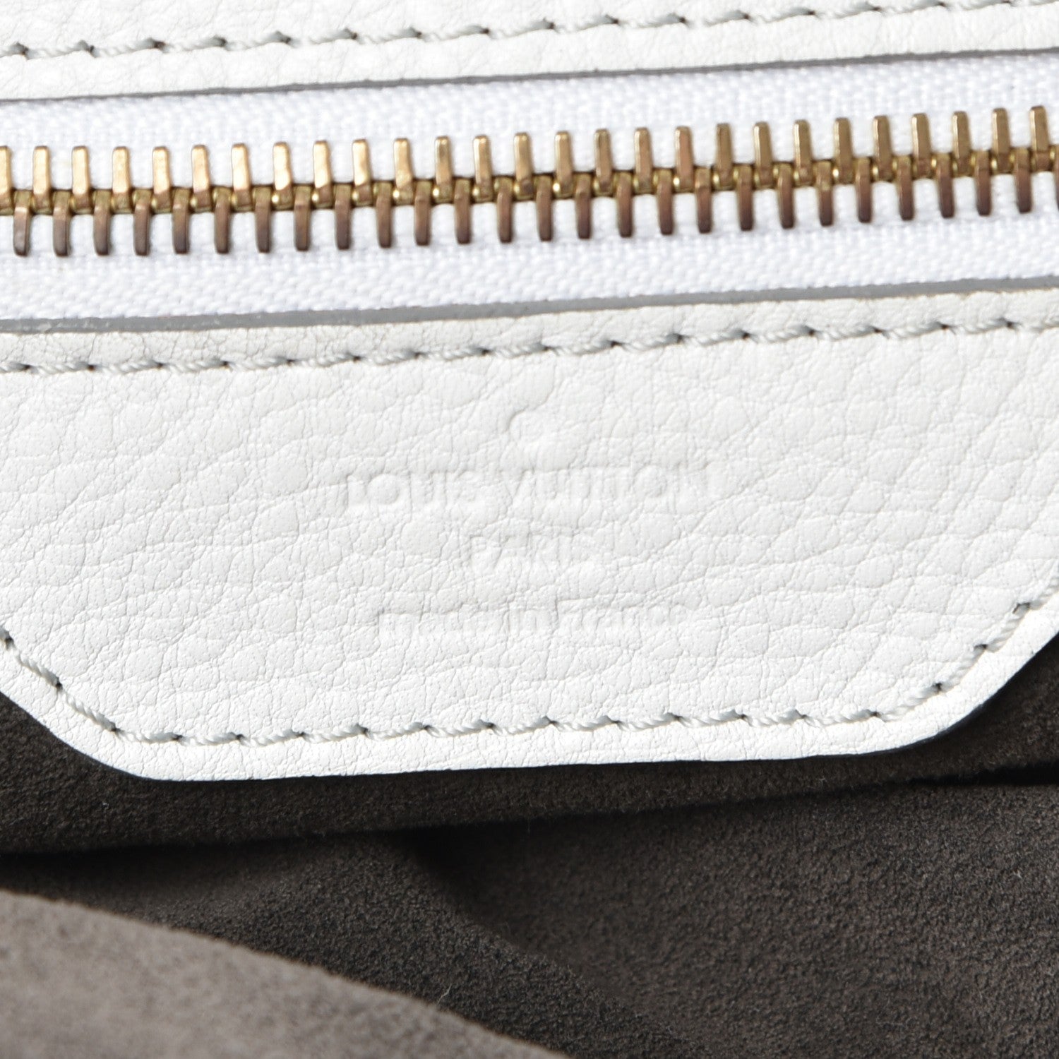 Louis Vuitton Mahina XL White 6 of 9