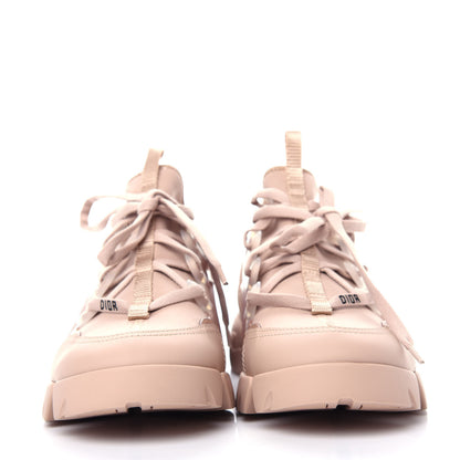 Christian Dior Neoprene Rubber Womens D-Connect Sneakers 38 Nude 2 of 10