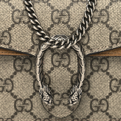 Gucci GG Supreme Monogram Super Mini Dionysus Shoulder Bag Taupe 7 of 10