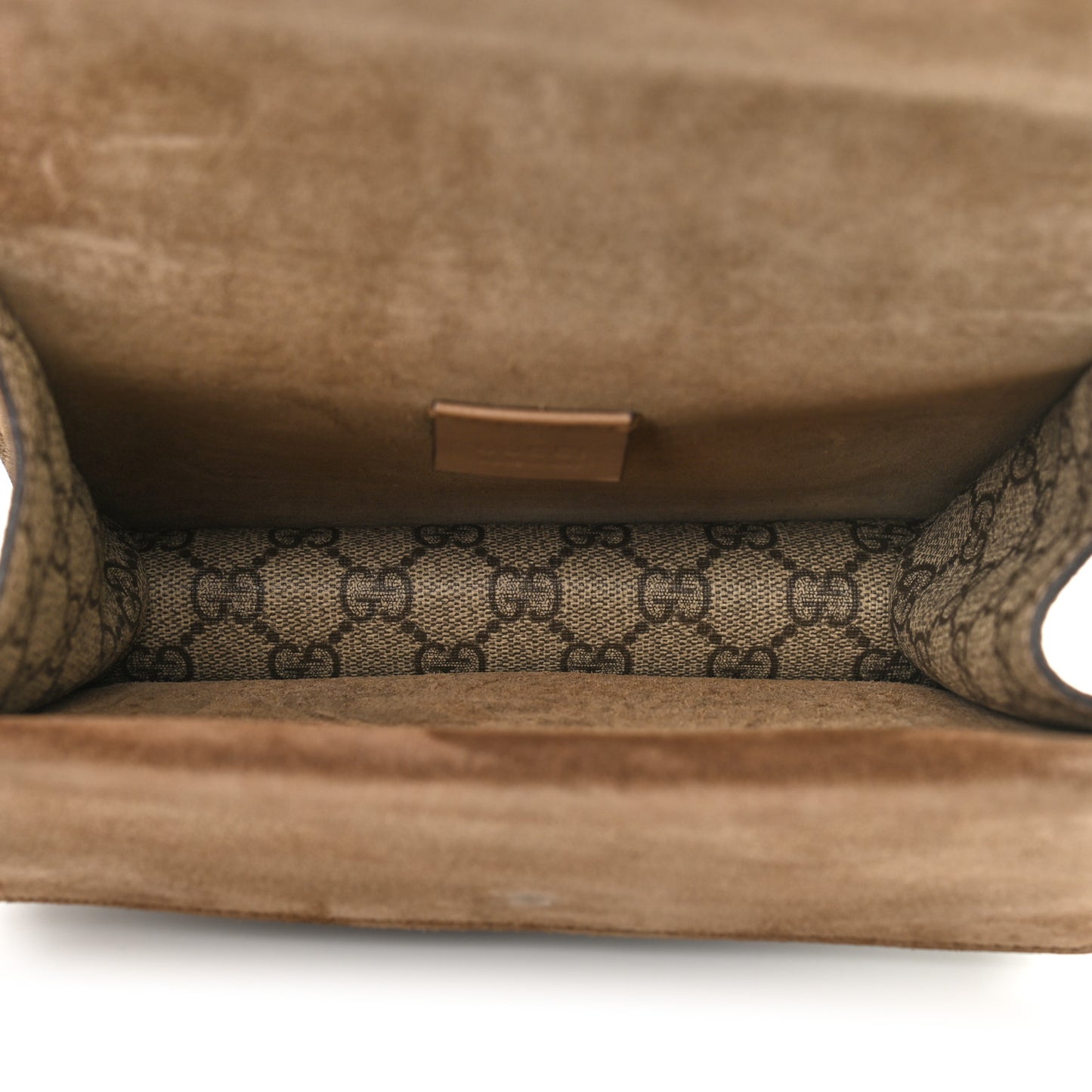 GG Supreme Monogram Mini Dionysus Shoulder Bag Taupe