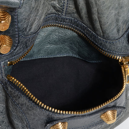 Balenciaga Chevre Giant 21 Gold Hardware Work Bleu Glacier 10 of 11