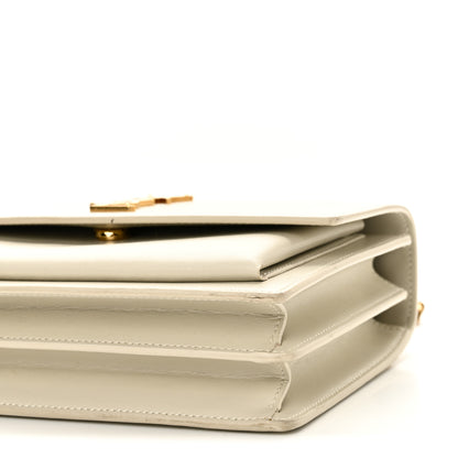 Saint Laurent Calfskin Medium Monogram Sunset Crema Soft 8 of 8