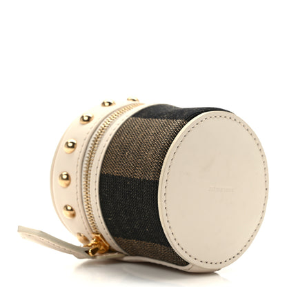 Fendi Pequin Studded Mini Box Camelia 4 of 9