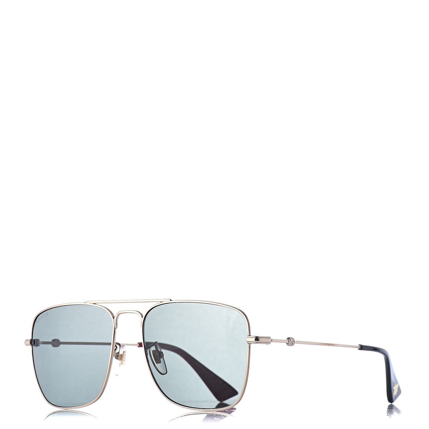 Squared Aviator Sunglasses GG0108S Black
