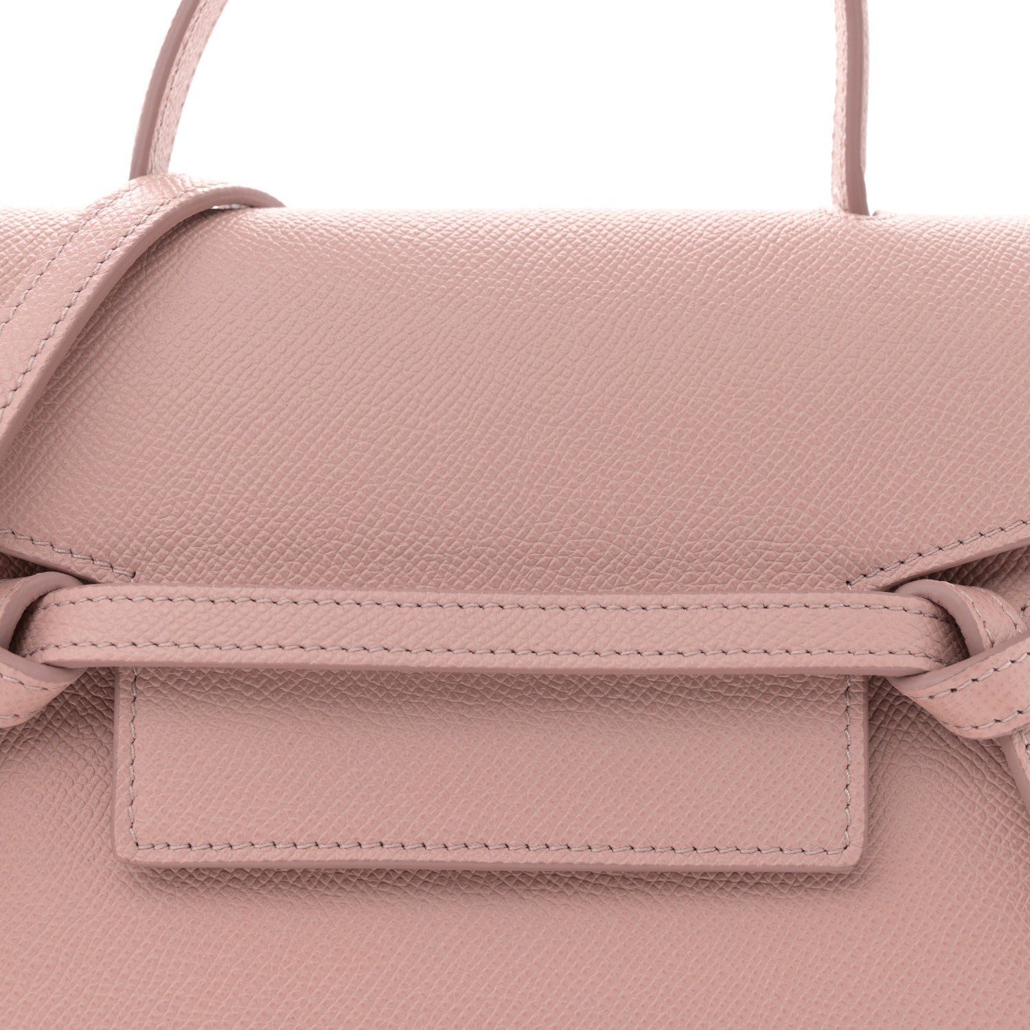 Celine Grained Calfskin Nano Belt Bag Vintage Pink 8 of 11