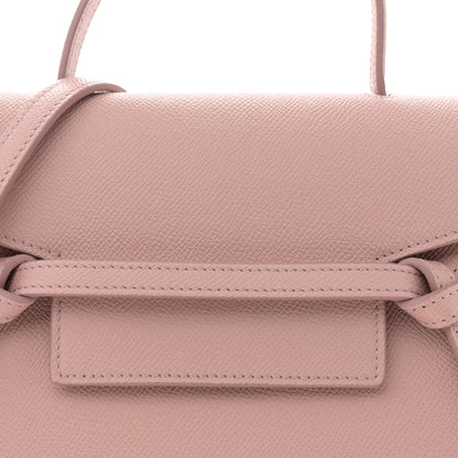 Celine Grained Calfskin Nano Belt Bag Vintage Pink 8 of 11