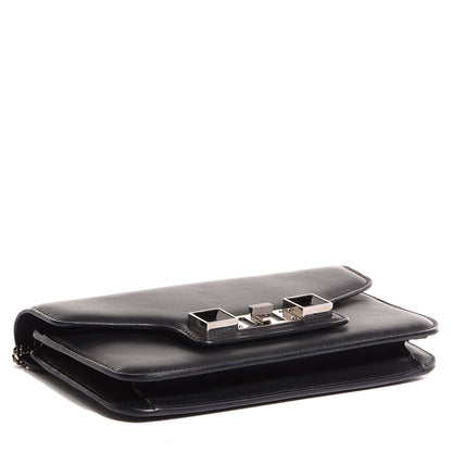 Proenza Schouler Smooth Calfskin PS11 Chain Wallet Black 4 of 6