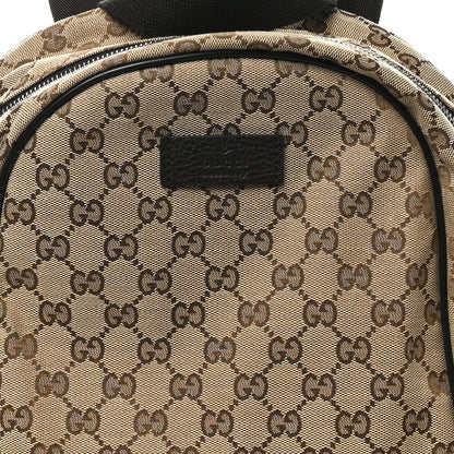 Gucci Monogram Travel Backpack Dark Brown 8 of 10