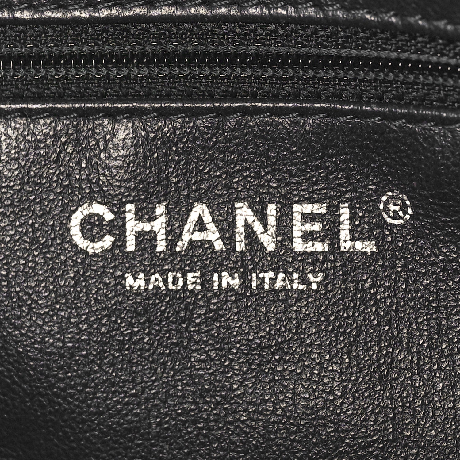 Chanel Caviar Lambskin Quilted Coco Break Camera Case Black 6 of 9