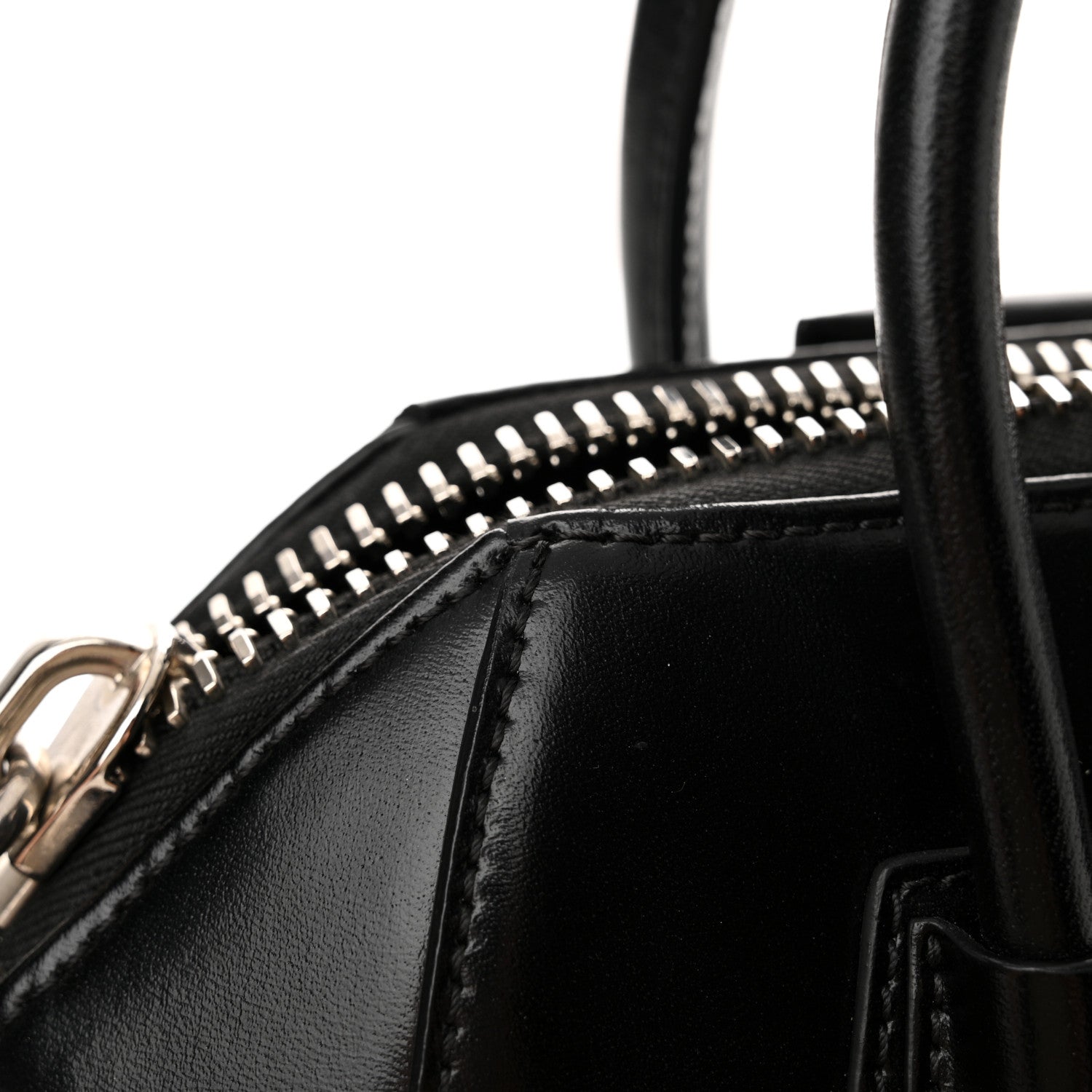 Givenchy Shiny Lord Calfskin Mini Antigona Black 11 of 12