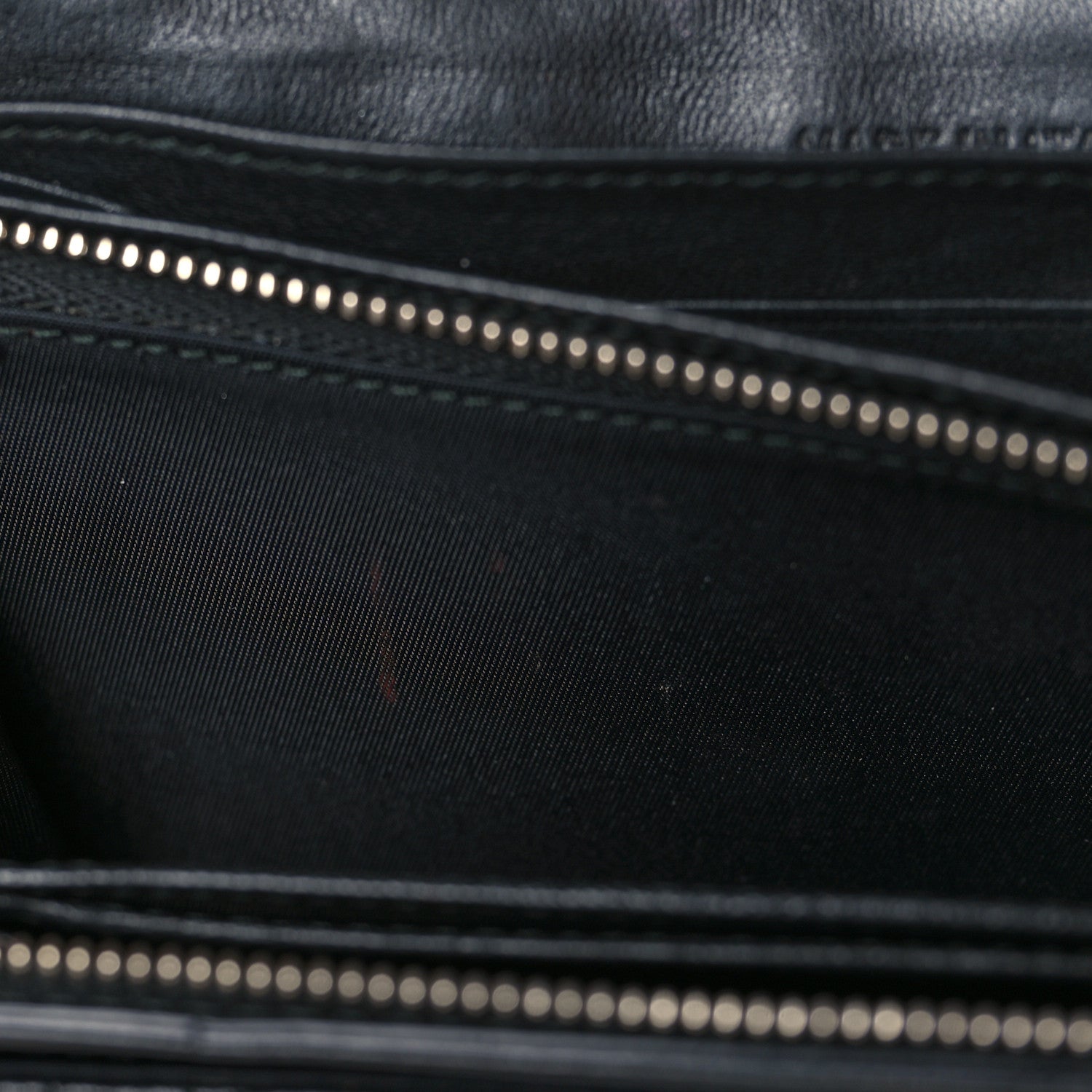 Christian Dior Lambskin Cannage Miss Dior Chain Wallet Black 13 of 14