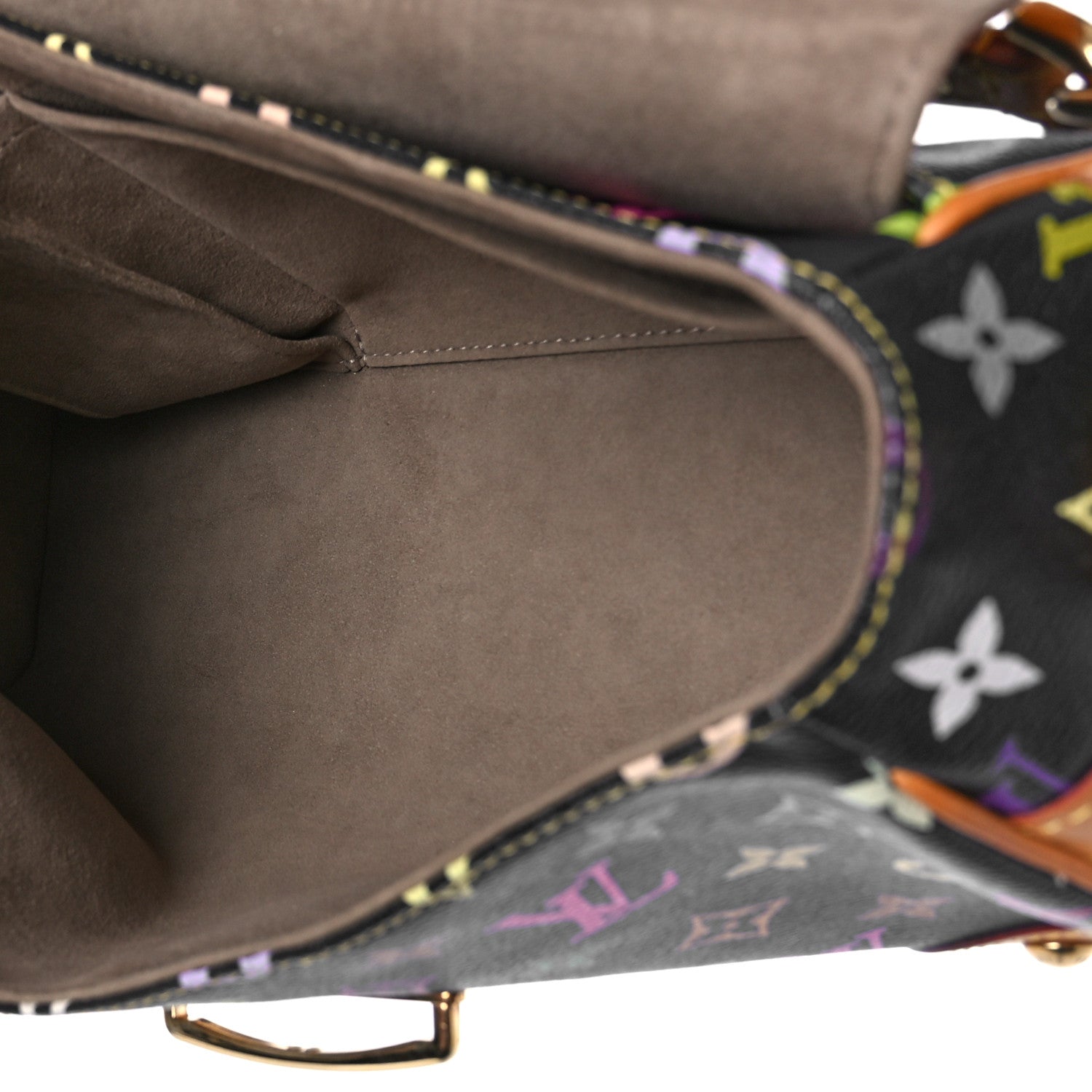 Louis Vuitton Monogram Multicolor Beverly MM Black 5 of 17