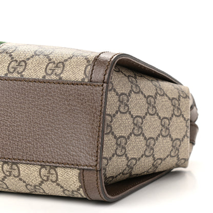Gucci GG Supreme Monogram Small Ophidia Tote Bag Brown 10 of 10