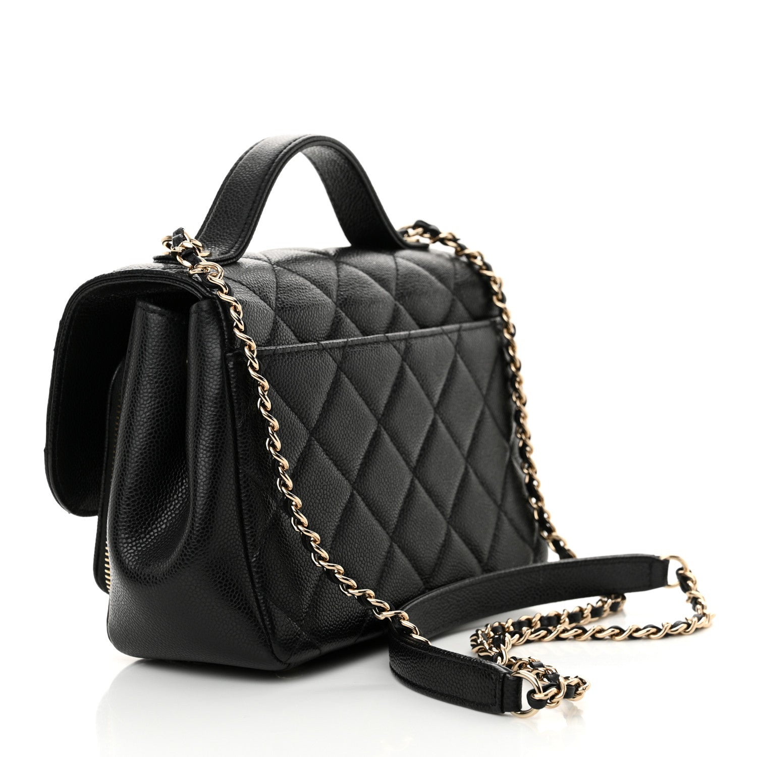 Chanel Caviar Quilted Small Business Affinity Flap Black 3 of 9